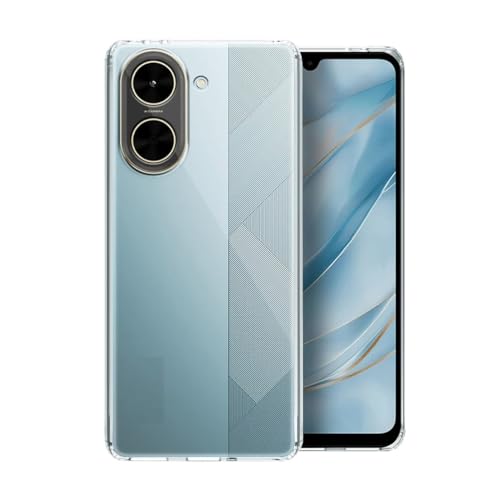 Image of COVERBLACK Flexible Rubber Case Back Cover Compatible for Redmi A7 / Redmi A5 4G - Transparent