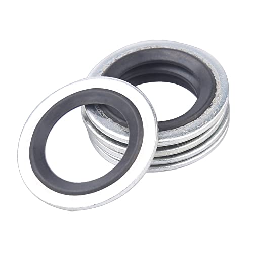 Image of 36Pcs A /C Gasket Assortment, Air Conditioning Compressor Port Seal Washer Kit Bonded Seal Gasket Assortment