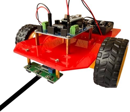 Quad Store DIY Line Following Robot Kit Compatible with Arduino IDE ...