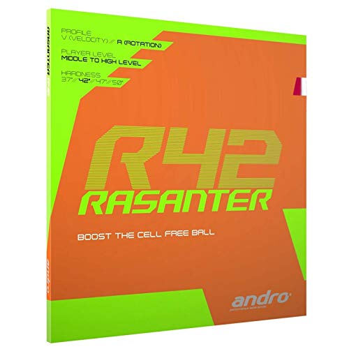 ANDRO Rubber rápido R 42, 1,7 mm, czarny