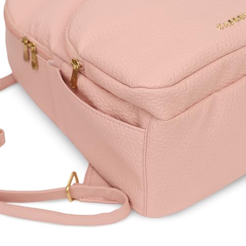 Image of Caprese Comet Casual Backpack | Fashion Backpack for Women with Adjustable Strap & Secure Zip Closure | Spacious, Versatile for Daily Use, Ideal for Students, Professionals & Travelers