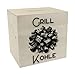 Produktbild Grillkohle Spardose aus Holz Perfekt für BBQ-Fans Grillen mit Holzkohle Hitze-Brennstoff-Sparer Ideal für Grill-Partys