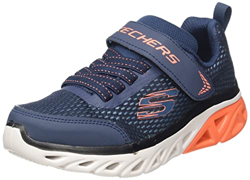 Skechers Glide-Step Sport - Wave Blitz Casual Sneakers for Boys, Navy Orange- 403801L-NVOR (B08PQ73RWX) Amazon Price History, Amazon Price Tracker