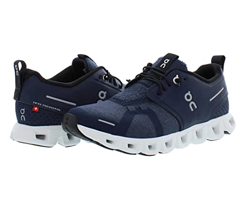 Image of On Cloud 5 Terry Womens Shoes Size 7, Color: Ink /Team Indigo /Ocean Blue