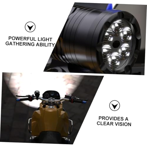 Faro LED para motocicleta de aluminio con disipación térmica avanzada 4