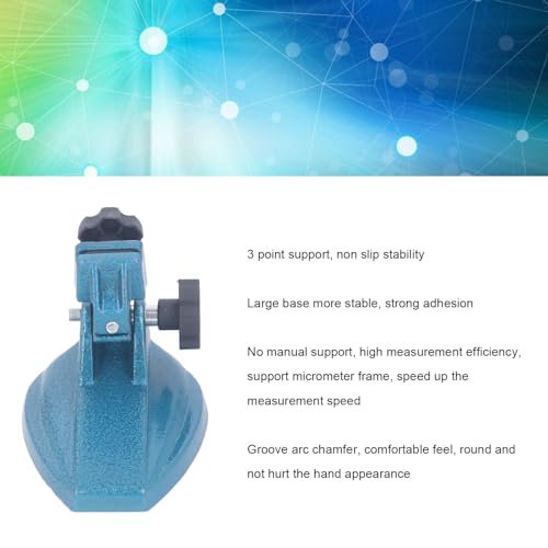 Support de micromètre en fer robuste pour usinage et métrologie - 4