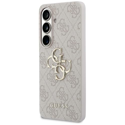CG MOBILE Guess 4G Grand logo en métal pour Samsung Galaxy S26 Plus (rose)