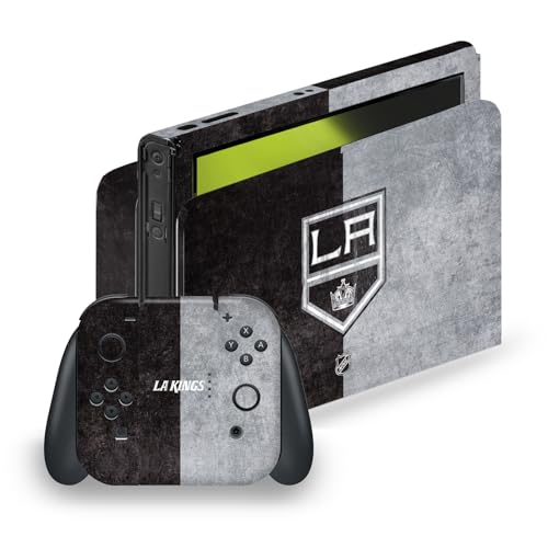 Skin vinyle LA Kings pour Nintendo Switch OLED : protégez votre console en mode gaming