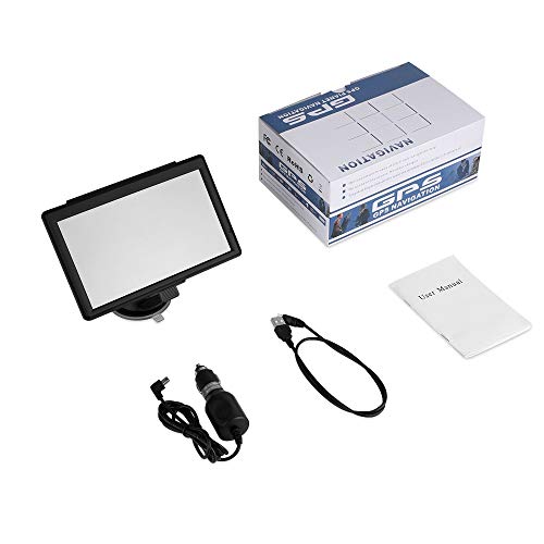 NETVIP GPS Navigation for Car 7 Inch, 2020 Vehicle GPS Navigation with Bluetooth, Car GPS Navigation System Lifetime Free Map Upgraded for Car/Pedestrian/Bicycle/Emergency/Bus/Taxi/Truck