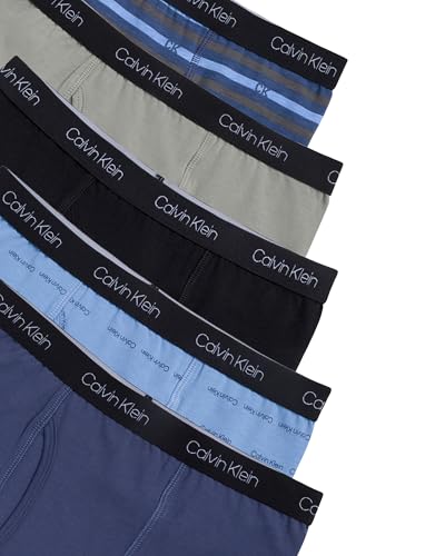 Image of Calvin Klein Kids Boys' Modern Cotton Boxer Brief Underwear 5-Pack