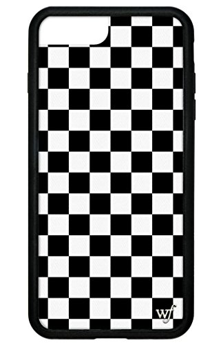 Fashion iPhone 7 Plus Handmade Patterned Case - Check Plz