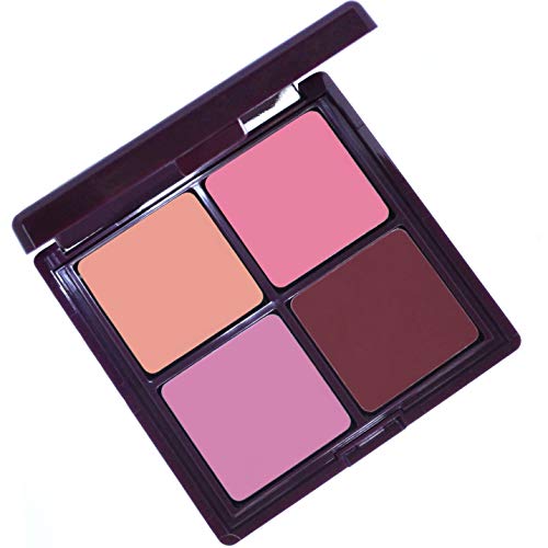 KISS MY CHEEK - lipstick and cream blush palette, plant-based, vegan, cruelty-free beauty