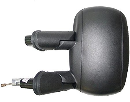MECCANICO CALOTTA NERA SPECCHIO RETROVISORE SINISTRO MECCANICO NERO DOBLO\' DAL 2000 AL 2010