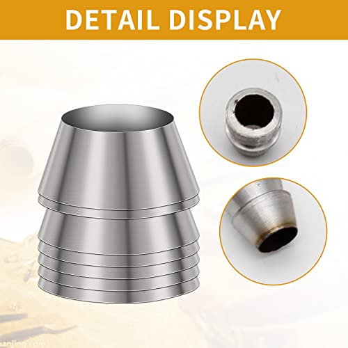 ZUDKSUY 35 Pieces Safety Round Handle Wedges, Conical Mauls Handle Wedge Kit for Hammer Axe Sledge Handle(0.31/0.4/0.47/0.55/0.6/0.71/0.78 Inch) - Thumbnail 3
