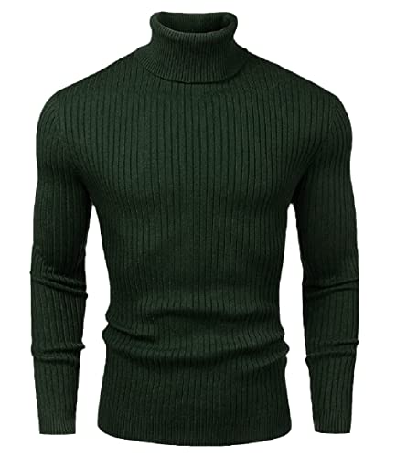 Image of NORTHWIND Men's High Turtle Neck Cotton T-Shirt