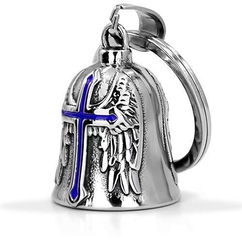 PEVRUAY Campanella per moto Guardian Bell, Campanella per moto, Campana CigaMaTe, Guardian Bell Accessori o Portachiavi Guardian Bell,portafortuna