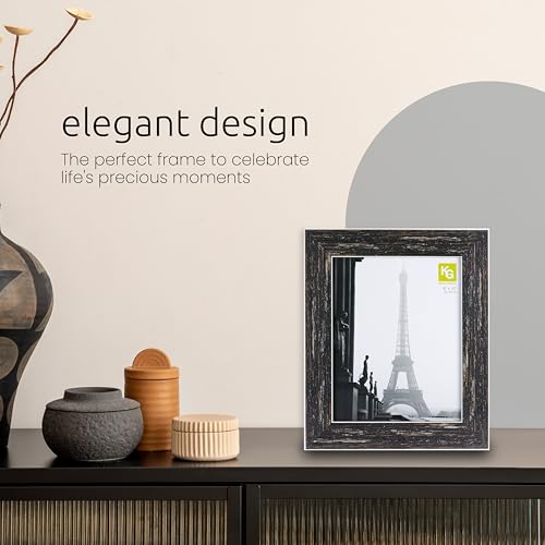 kieragrace - PH44005-1 Farmhouse luxury-frames, 8 by 10-Inch, Blackended Wood