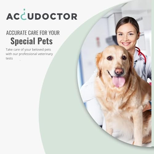 2X AccuDoctor Test für Katzen Giardia Lamblia Ag + FPV Panleukopenie Felina - Stuhl Pet durchfall mittel schnellteste unsichtbarer Katze Rapid Test Schnelltest für Giardien Giardientest Würmer Wurm
