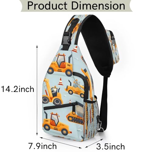Sling Bag bolso cruzado unisex para senderismo y viaje miniatura 2