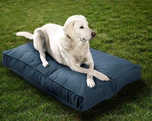 Austin Horn Classics Sunbrella - Cama para Perro de Doble Cara para Interiores y Exteriores, Funda Lavable y a Prueba de mordidas, Alfombrilla para Mascotas para Multiusos, fácil Cuidado y Productos