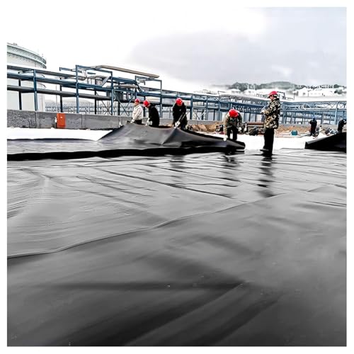 Membrane de bassin résistante bâche aquaculture flexible 2x8m étanchéité aménagement - 4