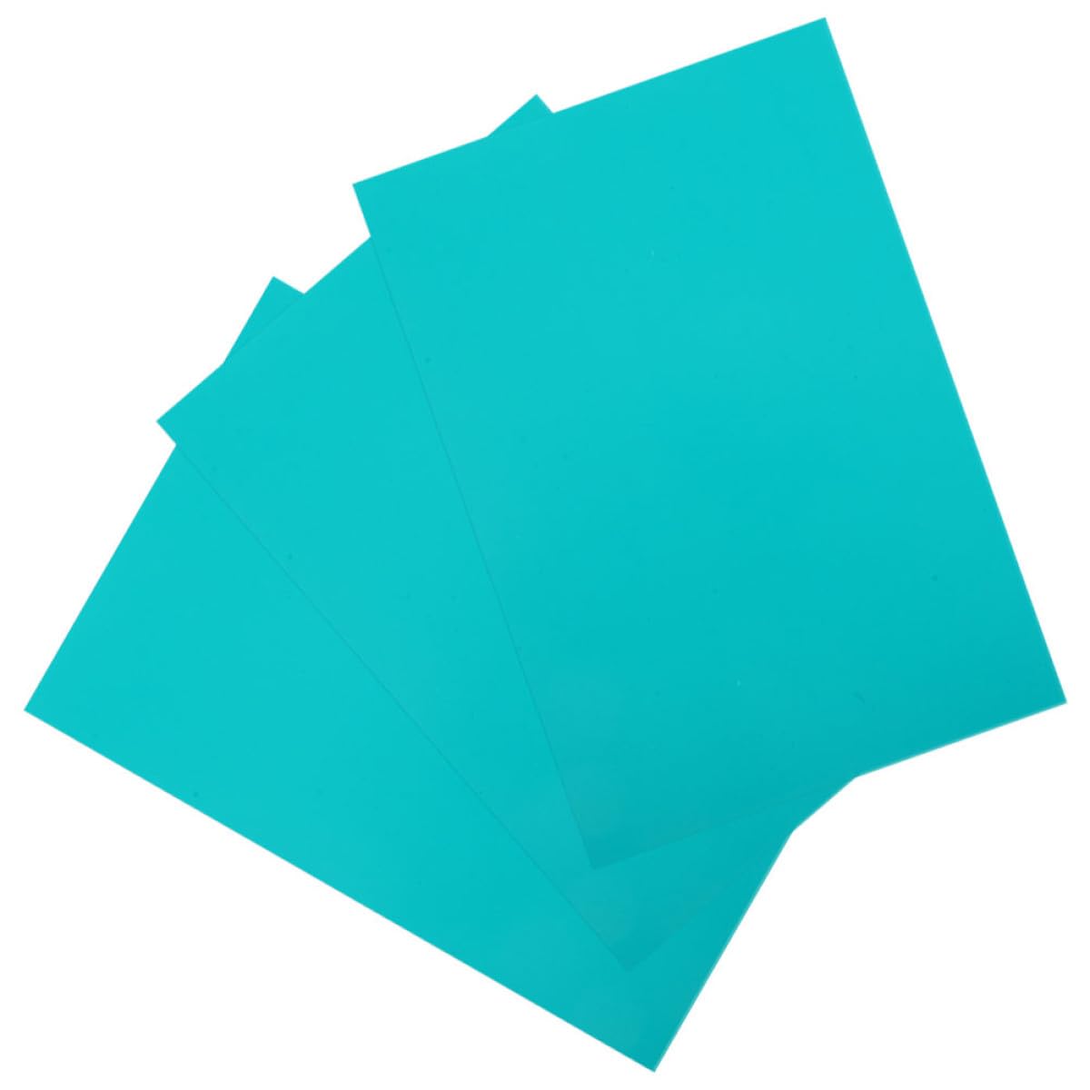Abaodam Juego de 3 Placas de Pvc para Tallado de Linóleo Blando, Material Fácil de Cortar y, Adecuado para Proyectos de Grabado y Linograbado