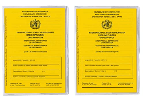 Impfpass Welsberg Set mit 2 Ausweishüllen – Schutz für Impfunterlagen