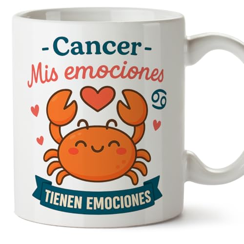 MUGFFINS Taza Horóscopo Cáncer graciosa con frase - Cancer - Mis