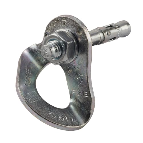 FIXE - Plaqueta 1 con Parabolt M10x70 mm en Acero Ecotri (Pack 20 u) - Anclaje de Expansión para Escalada y Trabajos Verticales - Alta Resistencia 25 kN - Certificada EN959 y UIAA