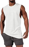 Premium Fabric: Crafted from superior-quality material, this men's tank top offers lightweight breathability with moisture-wicking properties. Its soft-touch fabric keeps you dry and comfortable, delivering enhanced wearability for your workouts. Fou...