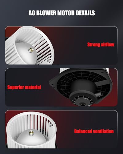 Image of AC Heater Blower Motor Compatible for Mitsubishi for Outlander 2007-2018 for Mitsubishi for Lancer 2008-2017, HVAC Blower Motor Assembly Replace# 7802A217