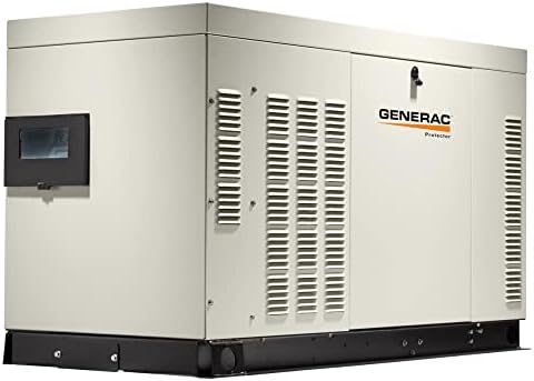Generac RG02724ANAX Protector Series, 27kW Liquid Cooled Standby Generator, Natural Gas or LP Powered, Single Phase, Aluminum Enclosed (Discontinued by Manufacturer)