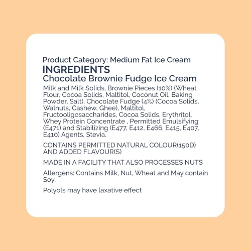 Image of Get-A-Way Chocolate Brownie Fudge High Protein Ice Cream Cup (Zero Added Sugar), 100ml