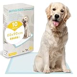 100x Welpen Unterlagen 60x90cm, maneo Trainingspads für Hunde, Welpen Unterlagen saugfähig, Hundeklo auslaufsicher, 5-lagige Pipi Matten für Hunde, Katzen & Co., Puppy Pads, Welpen Zubehör, Pipi Pads