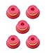 AOHOCA 5 pcs Industrial Flat Vacuum Suction Cup F Series Single Layer Silicone Robotic Arm Accessory with Ribs,Industrial Robots Accessoties (F20)