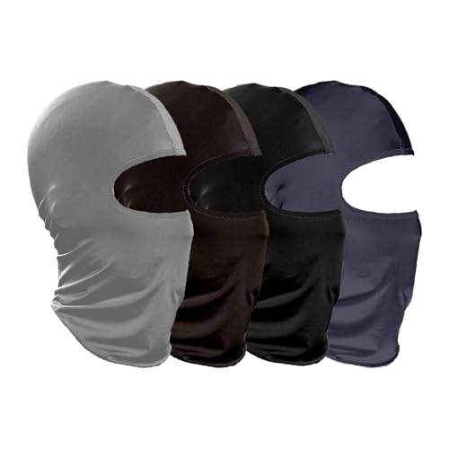 4-Pack Balaclavas Headdress, Outdoor Men's and Women's ski Bandana, mask, Airsoft Gun, Motorcycle Cover, Helmet