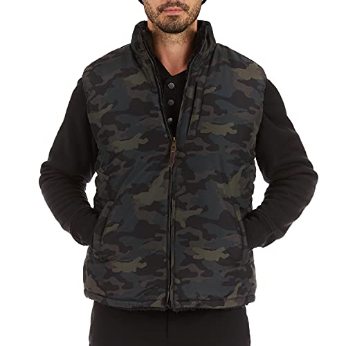 Image of Smith's Workwear Men's Printed Sherpa Lined Vest