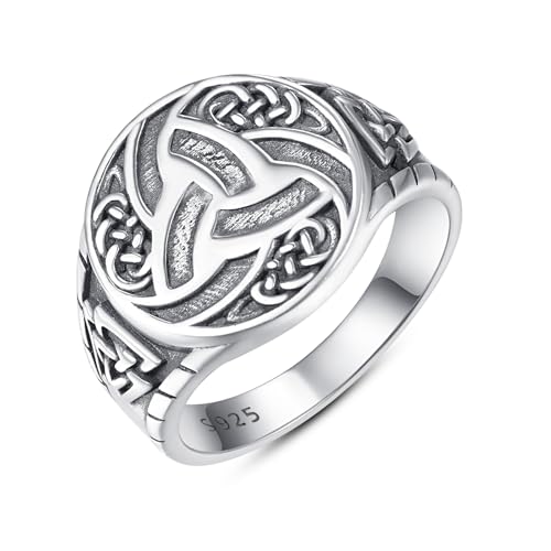 Anneaux à nœud celtique PRAYMOS bijoux masculins pour le quotidien