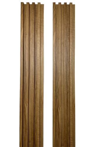 6 Pieces Wall Panels For Your Home/Office Or Any Residential/Commercial/ - Improvement Pvc For Interior Use Only Upgrade Your Wall With Our Amazing Wall Panels. (Oak) #TOP2