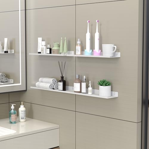 BEAUTME �E�H�[���V�F���t �Ǖt�� �Ǐ���I �������b�N �E�H�[�����b�N ����/�L�b�`��/���ʏ�/�Q�� ���t���ȒP ������� ��37cm (�z���C�g / 4�Z�b�g)