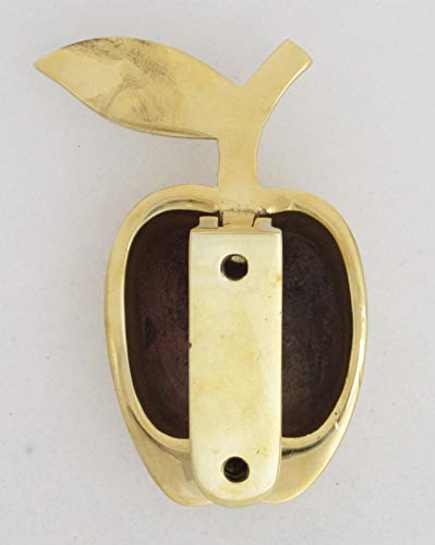 Castelion® Solid Brass Apple Door Knocker - Image 4