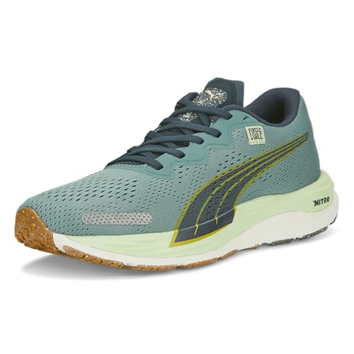 PUMA Womens Fm X Velocity Nitro 2 Running Sneakers Shoes - Grey - Size 8 M2