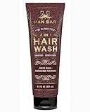 San Francisco Soap Company Man Bar 2 IN 1 Hair Wash EXOTIC MUSK & SANDALWOOD - Where Lather meets Luxury