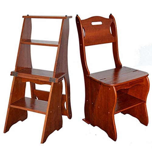 Tabouret transformable bois 4 marches design ingénieux