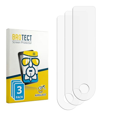 BROTECT 3 Stück Schutzglas für Xiaomi Mi 4 E-Scooter Schutzfolie Panzer Folie Glas[Extrem Kratzfest 9H, Anti-Fingerprint, Ultra-Transparent]