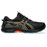ASICS Men's Gel-Venture 10 Running Shoes, 7.5, Black/Carrier Grey