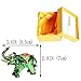 Waltz&F Green Decoration Elephant Figurine Statues Large Jewelry Trinket Box