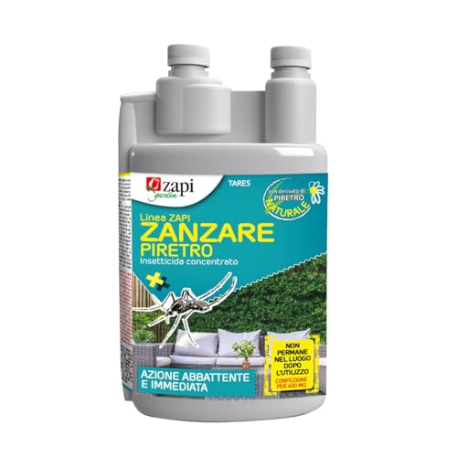 BERARDI | Zapi zanzare concentrato piretro 500 ml | Per ambienti sensibili frequentati da persone e animali | Insetticida per uso sul verde