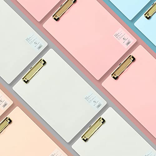 Prancheta de A4 Bloco de escrita com prancheta de perfil com orifício para pendurar para escritório