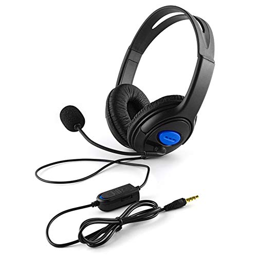 Computer Headset, On-Ear Headphones, Wired PC Headset with Microphone Noise Cancelling for Business Skype Call Center Office Chat Gaming Headset